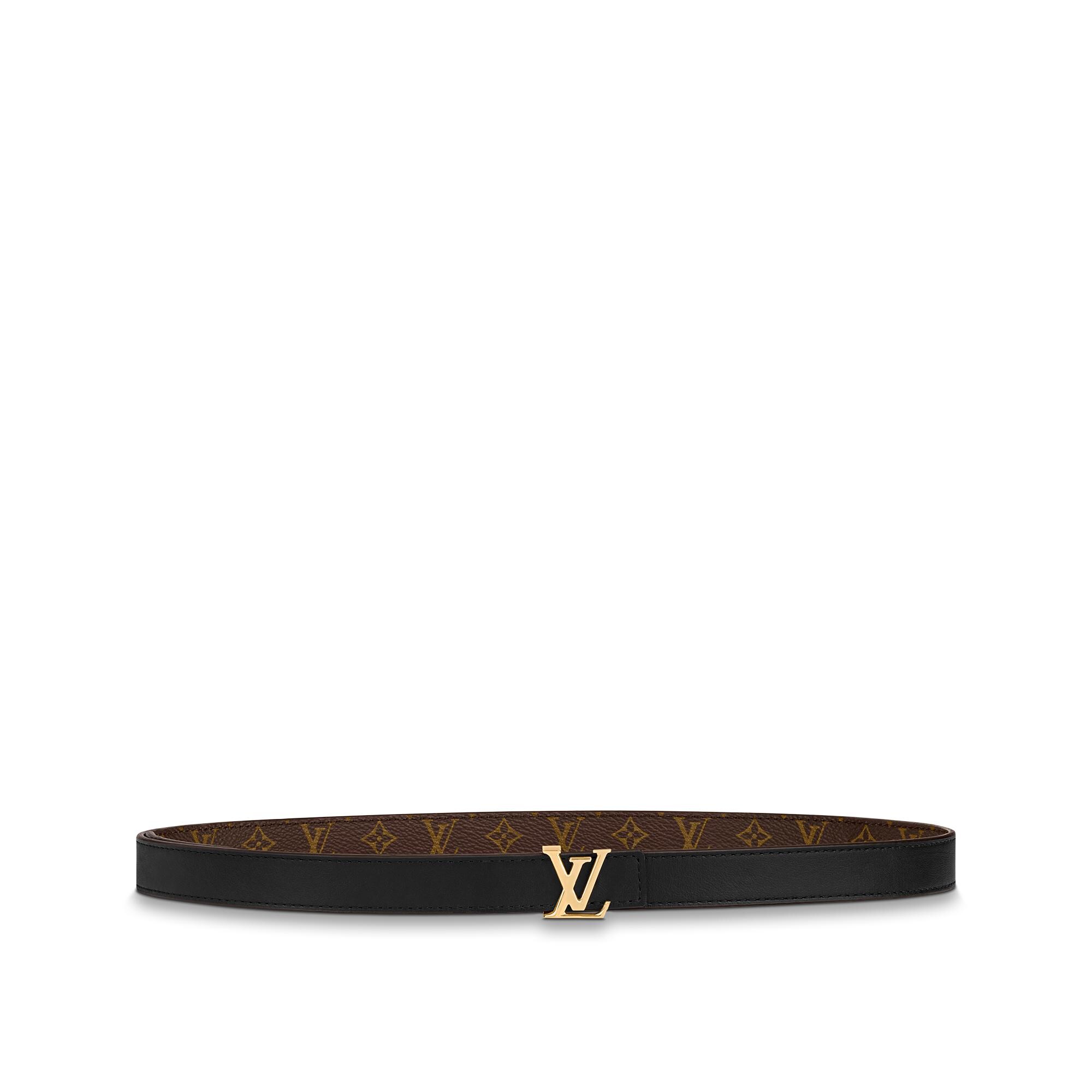 Louis Vuittonアイコニック 20MM リバーシブルベルト Cinto Reversível LV Ultraslim para Mulheres | LOUIS VUITTON ®